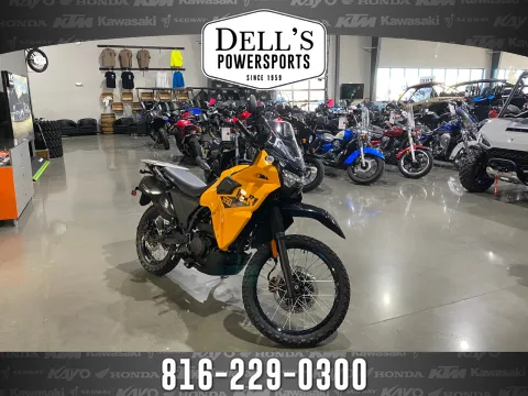 Yellow 2026 Kawasaki KLR 650 S Base for sale in Grain Valley, MO