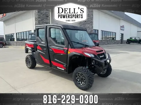 Red 2025 Kawasaki RIDGE Crew for sale in Grain Valley, MO