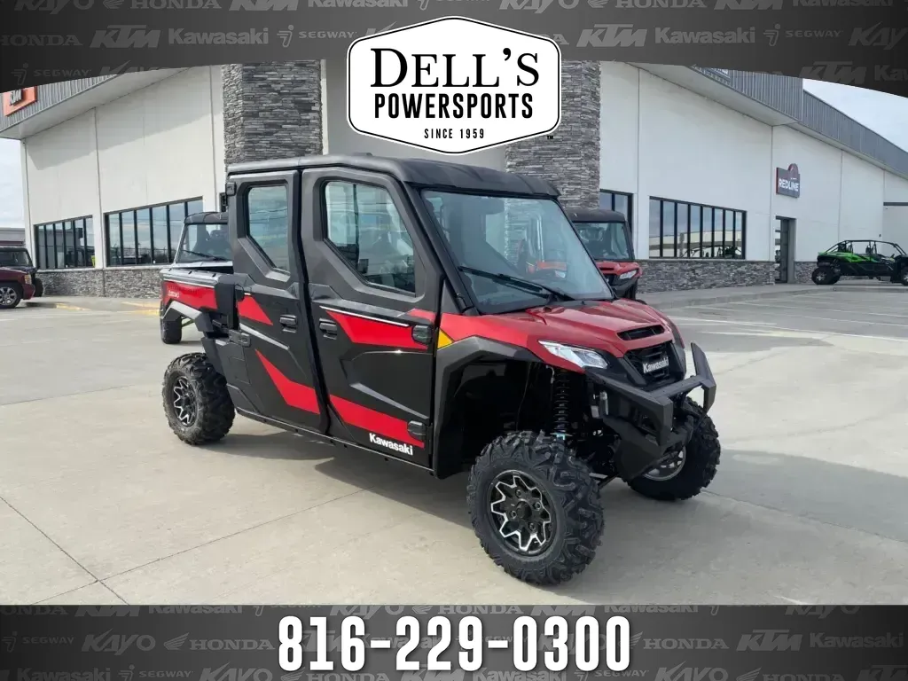 Red 2025 Kawasaki RIDGE Crew for sale in Grain Valley, MO