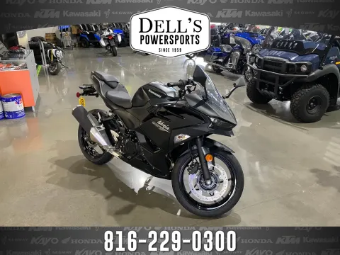 Black 2026 Kawasaki Ninja 500 ABS for sale in Grain Valley, MO