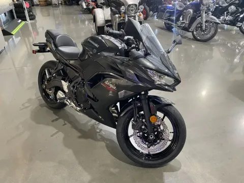 Photos of 2026 Kawasaki Ninja 650 for sale in Grain Valley, MO at Dell's Powersports