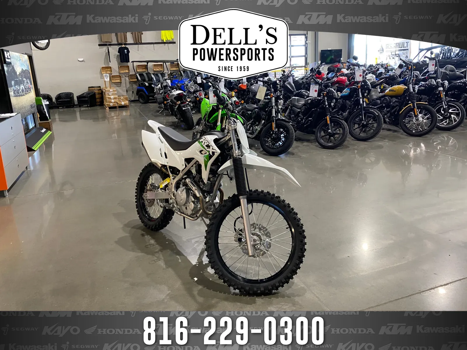 White 2026 Kawasaki KLX 230R S for sale in Grain Valley, MO