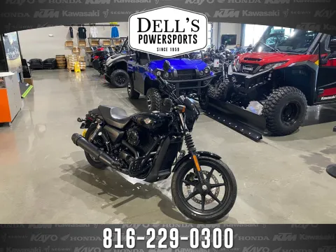 Black 2018 Harley-Davidson Street 500 for sale in Grain Valley, MO