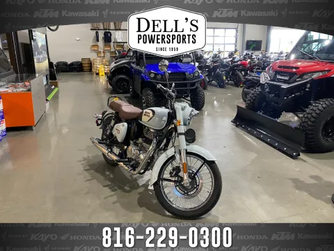 White 2022 Royal Enfield Classic 350 for sale in Grain Valley, MO
