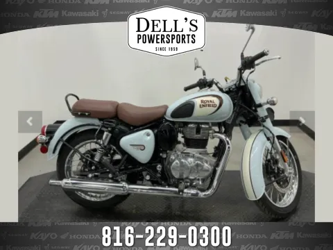 White 2022 Royal Enfield Classic 350 for sale in Grain Valley, MO