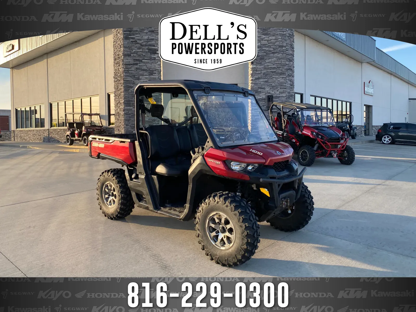 Red 2018 Can-Am Defender XT HD10 for sale in Grain Valley, MO