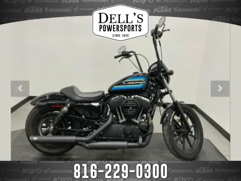 Black 2018 Harley-Davidson Sportster Iron 1200 for sale in Grain Valley, MO
