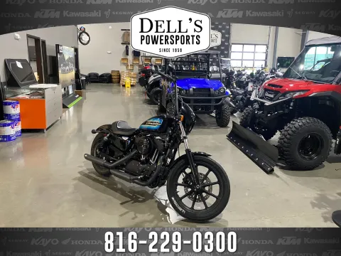 Black 2018 Harley-Davidson Sportster Iron 1200 for sale in Grain Valley, MO