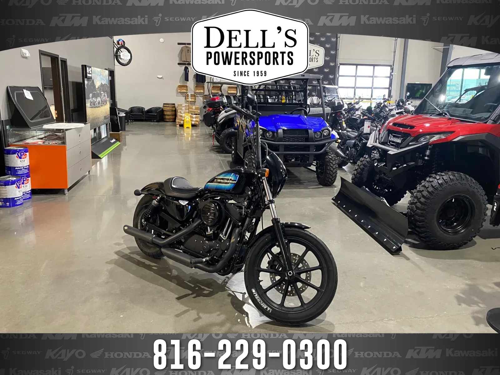Black 2018 Harley-Davidson Sportster Iron 1200 for sale in Grain Valley, MO