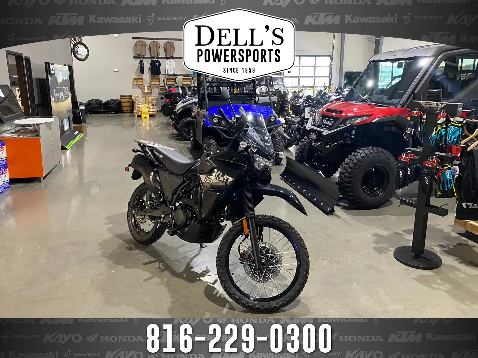 Black 2026 Kawasaki KLR 650 ABS for sale in Grain Valley, MO