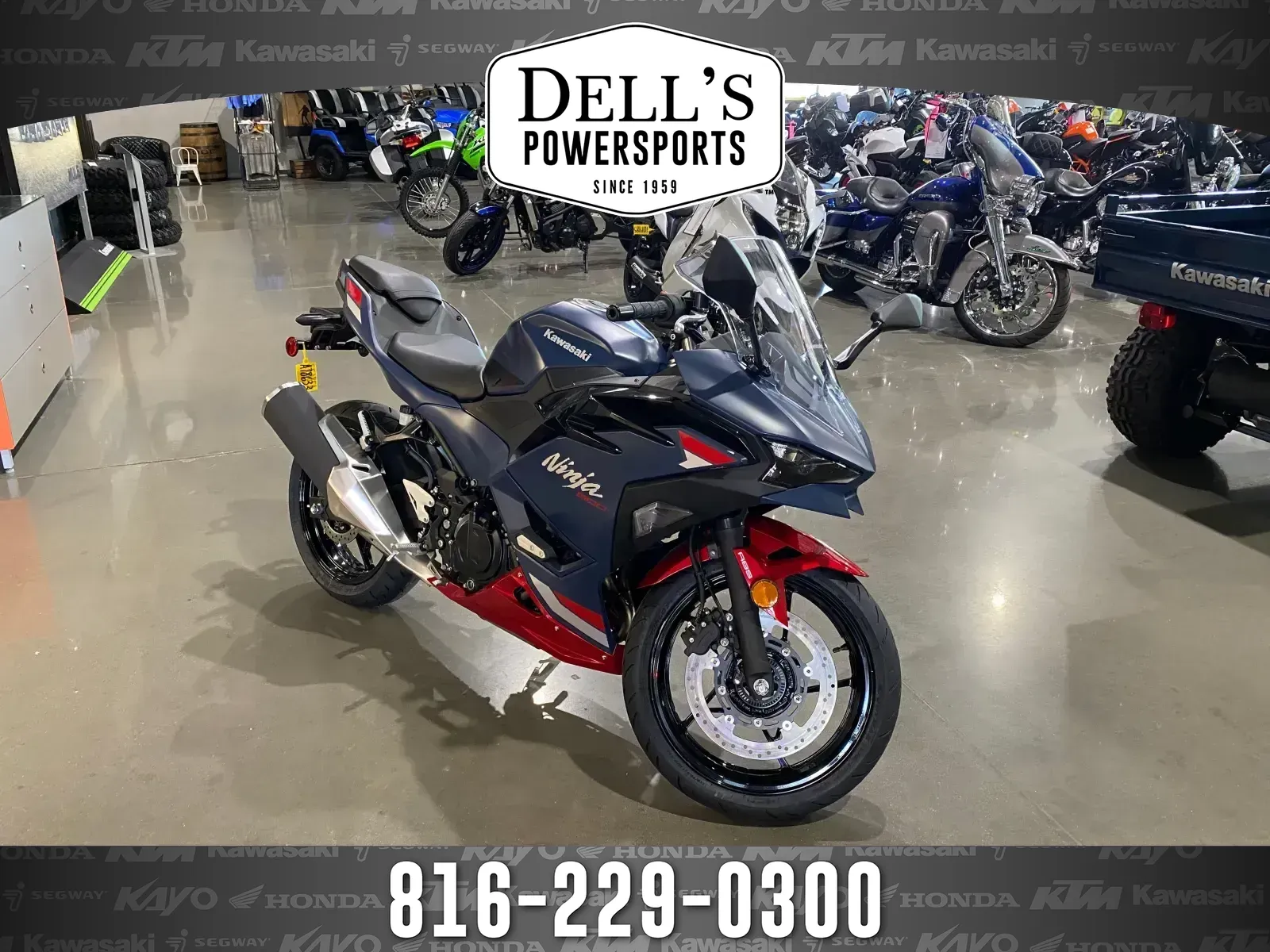 Blue 2026 Kawasaki Ninja 500 SE ABS for sale in Grain Valley, MO