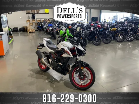 White 2026 Kawasaki Z500 SE ABS for sale in Grain Valley, MO