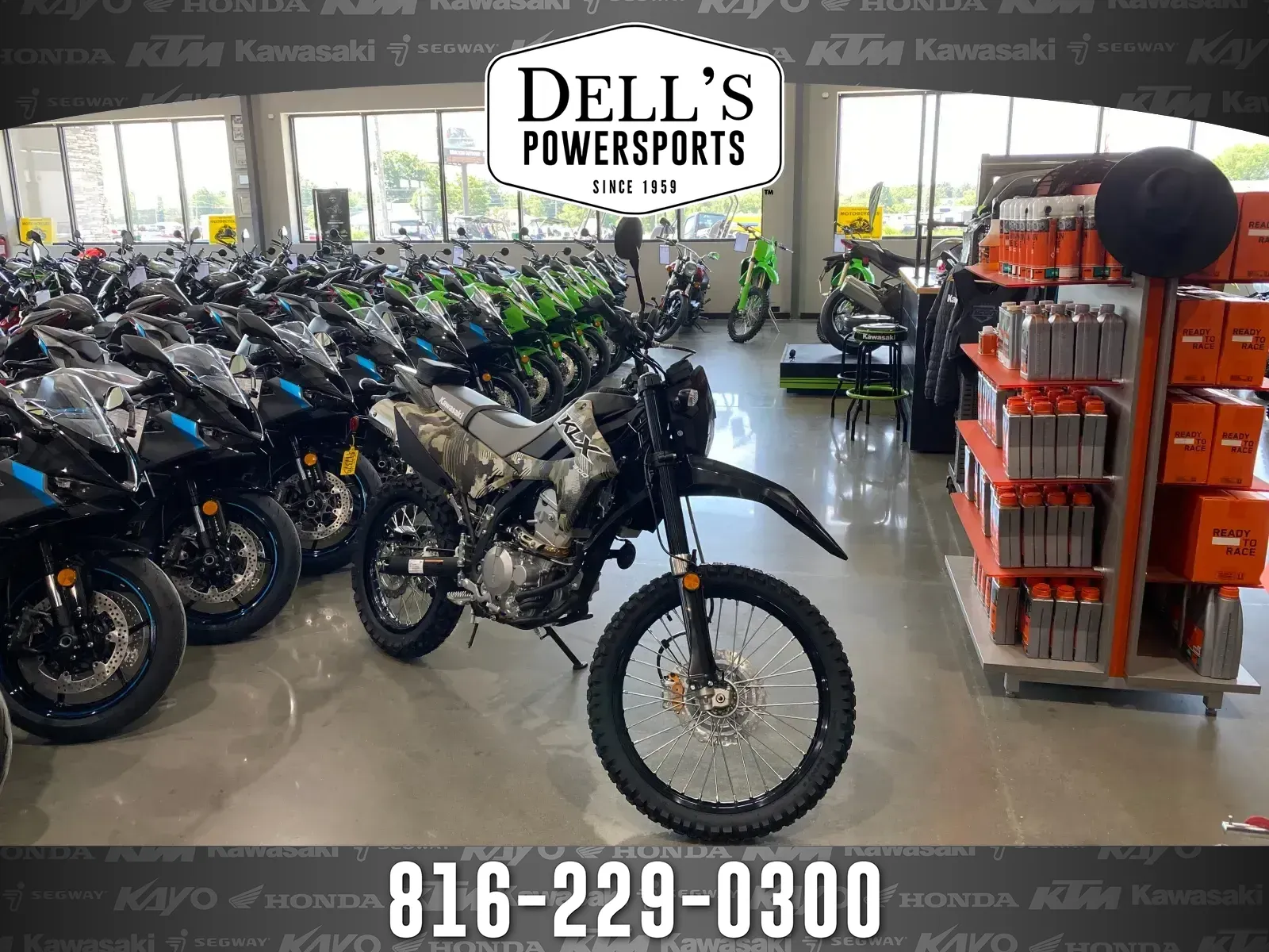 Beige 2026 Kawasaki KLX 300 for sale in Grain Valley, MO