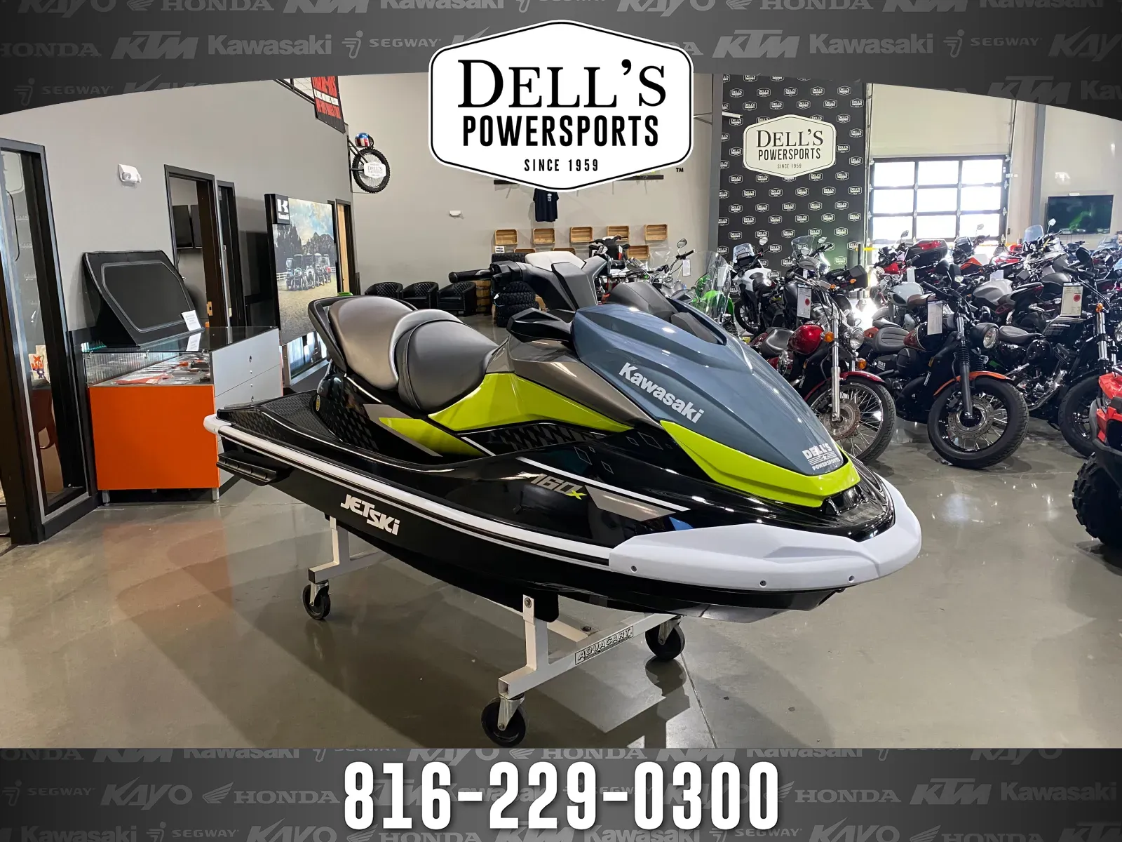Gray 2026 Kawasaki Jet Ski STX 160X for sale in Grain Valley, MO