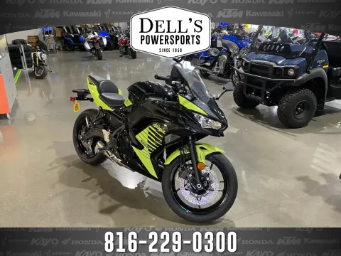 Yellow 2026 Kawasaki Ninja 650 ABS for sale in Grain Valley, MO