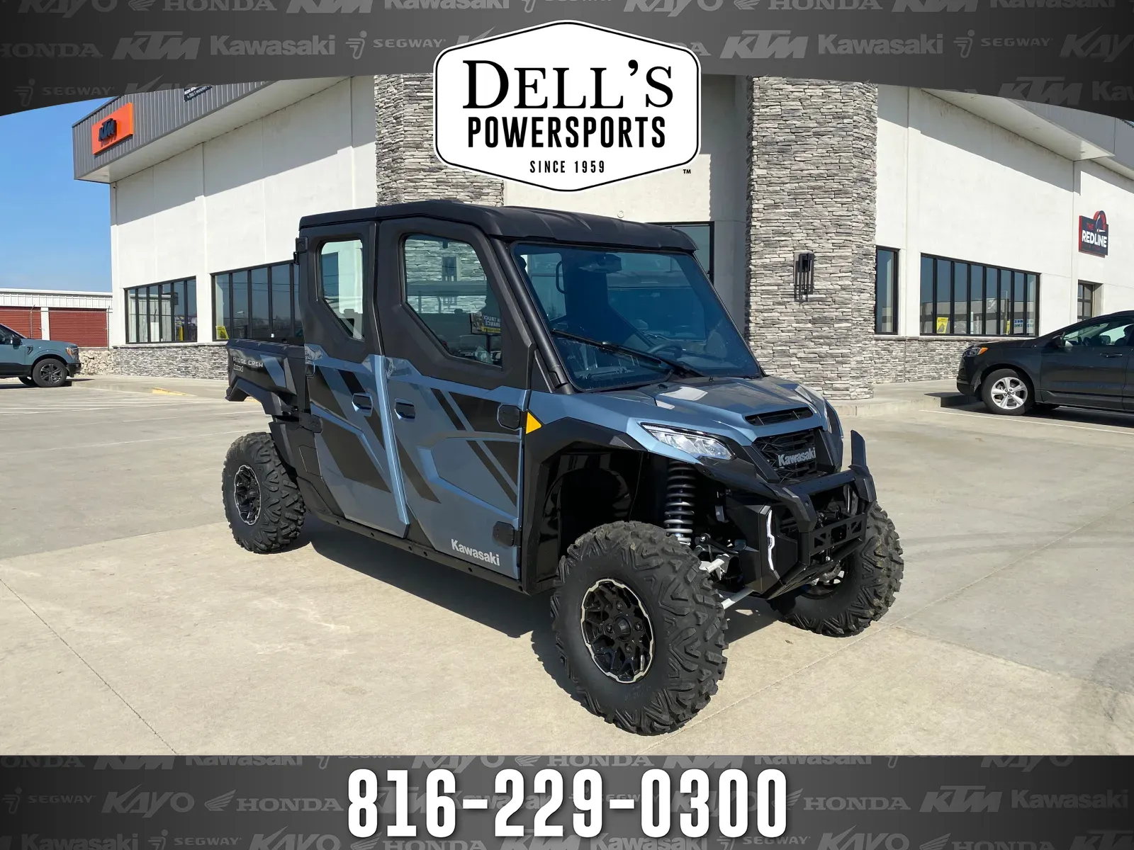 Gray 2026 Kawasaki RIDGE CREW HVAC for sale in Grain Valley, MO