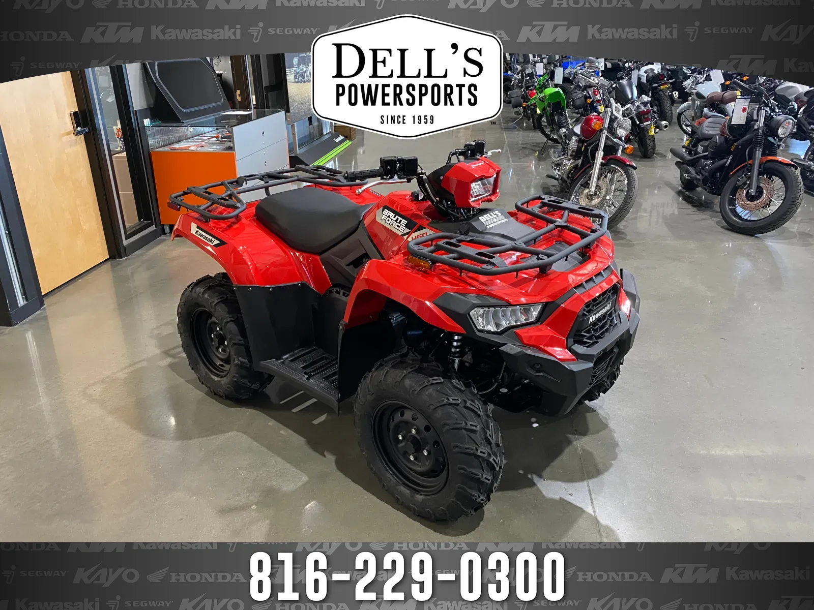 Red 2026 Kawasaki Brute Force 450 4x4 for sale in Grain Valley, MO