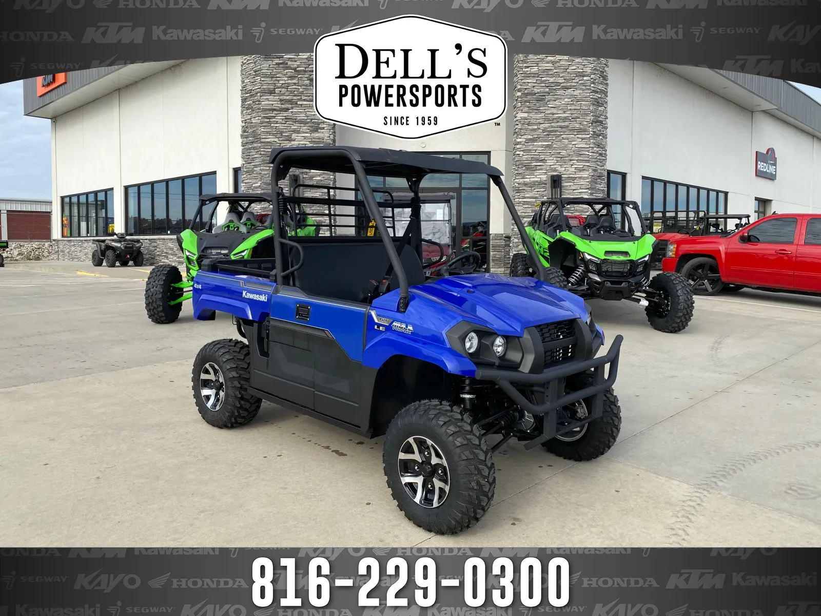 Blue 2026 Kawasaki Mule PRO-MX SE for sale in Grain Valley, MO