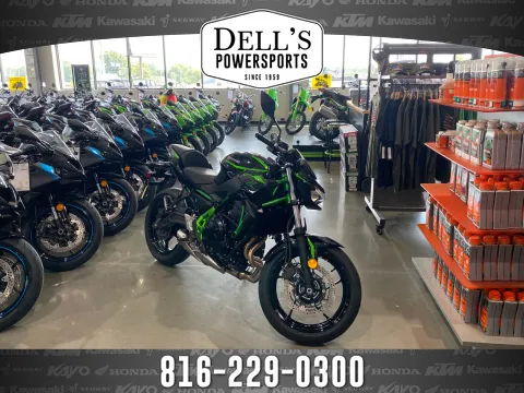 Black 2025 Kawasaki Z650 ABS for sale in Grain Valley, MO
