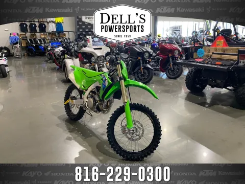 Green 2026 Kawasaki KX 450F for sale in Grain Valley, MO