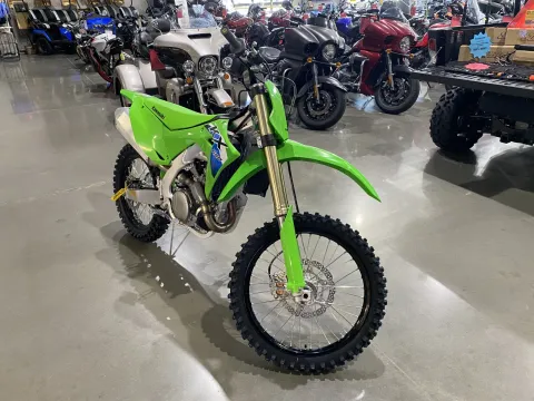 Photos of 2026 Kawasaki KX 450 for sale in Grain Valley, MO at Dell's Powersports