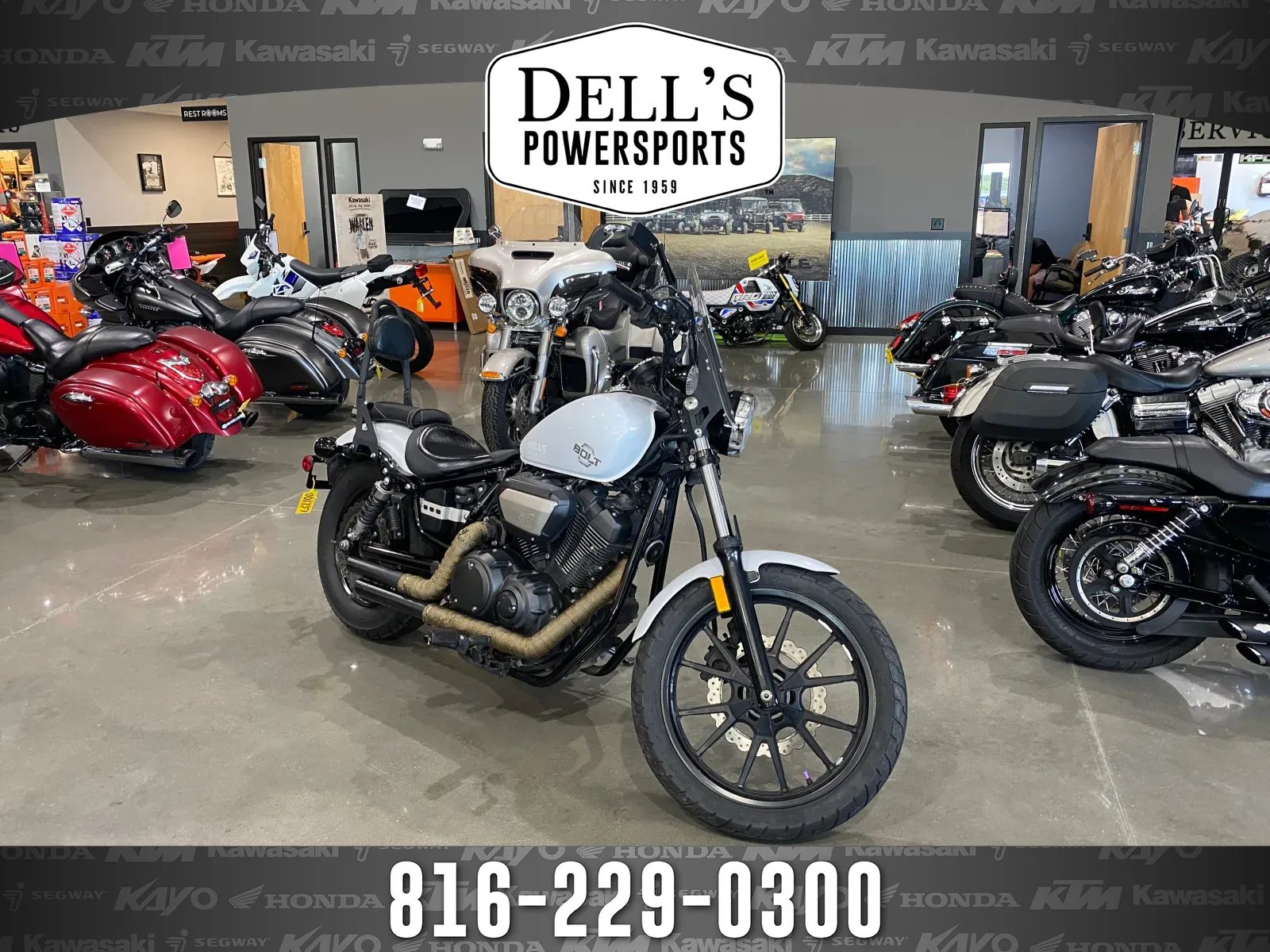 White 2014 Yamaha Bolt for sale in Grain Valley, MO