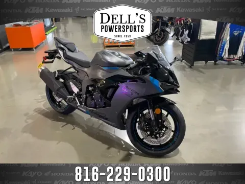 Gray 2025 Kawasaki Ninja ZX-6R for sale in Grain Valley, MO