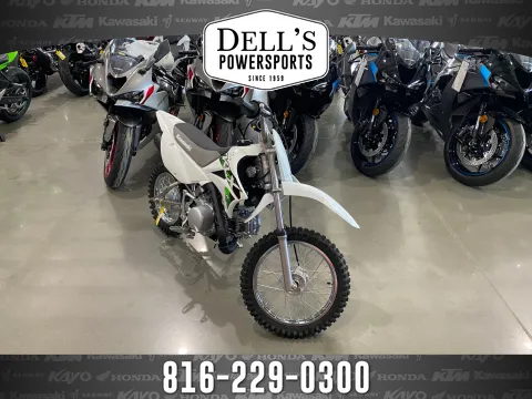 White 2026 Kawasaki KLX 110R for sale in Grain Valley, MO
