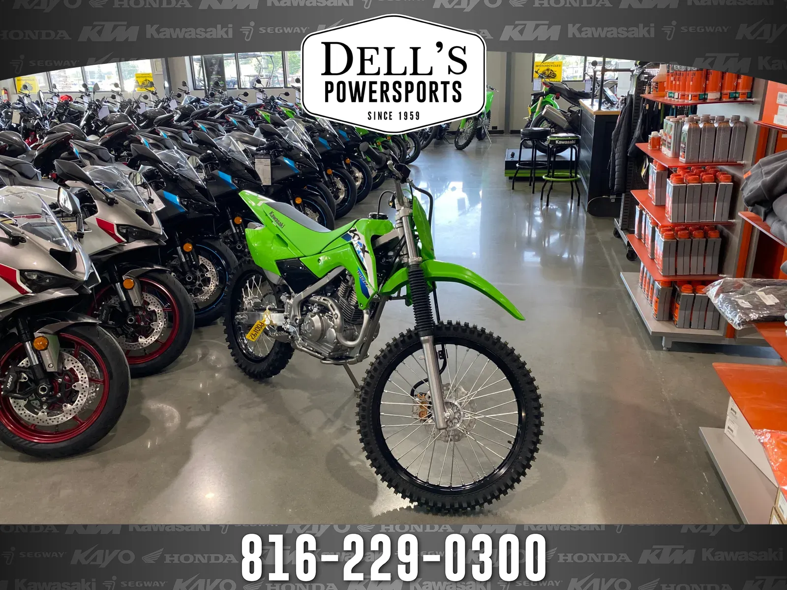 Green 2026 Kawasaki KLX 140R F for sale in Grain Valley, MO