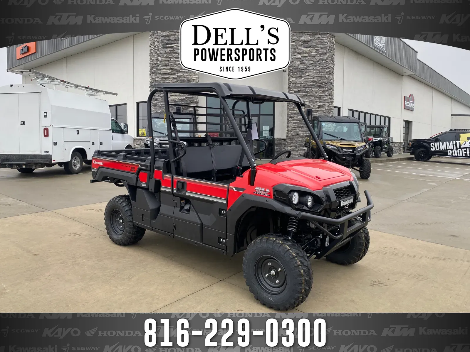 Red 2026 Kawasaki Mule PRO-FX 1000 HD Edition for sale in Grain Valley, MO