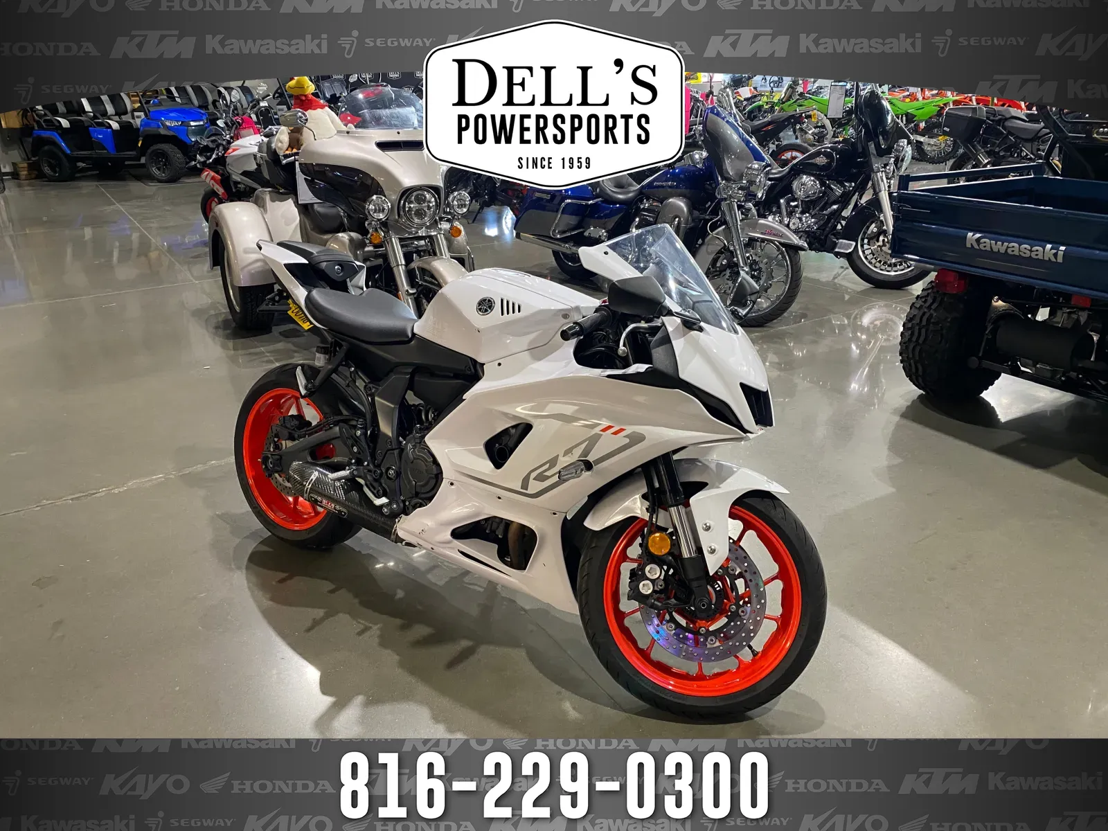 Used 2023 Yamaha YZF R7 for sale in Grain Valley, MO at Dell's