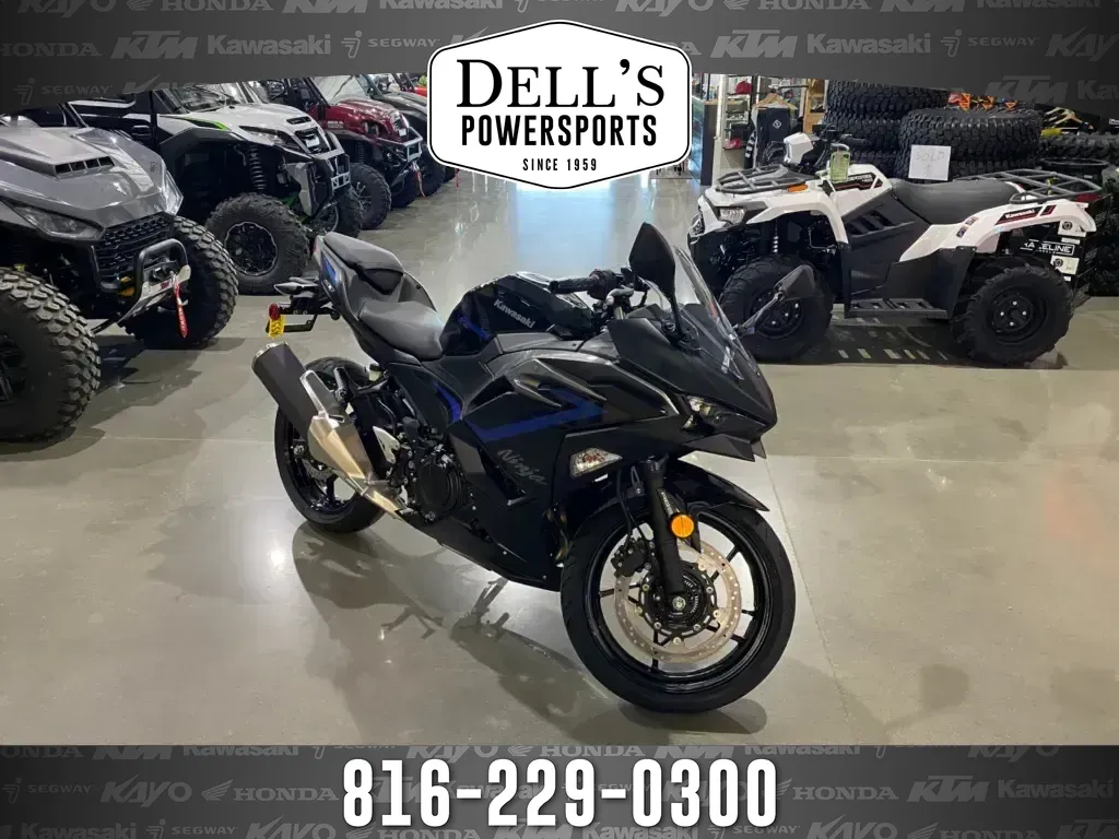 Black 2025 Kawasaki Ninja 500 ABS for sale in Grain Valley, MO