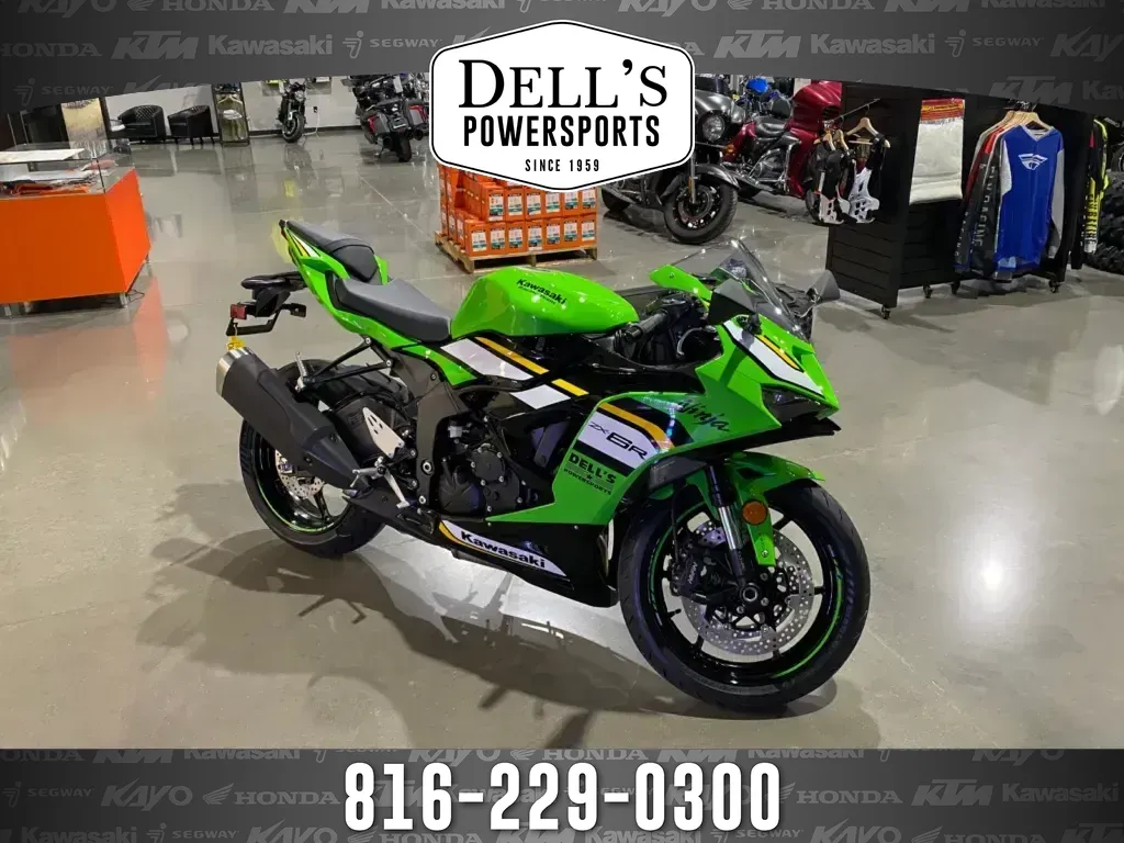 Green 2025 Kawasaki Ninja ZX-6R ABS KRT Edition for sale in Grain Valley, MO