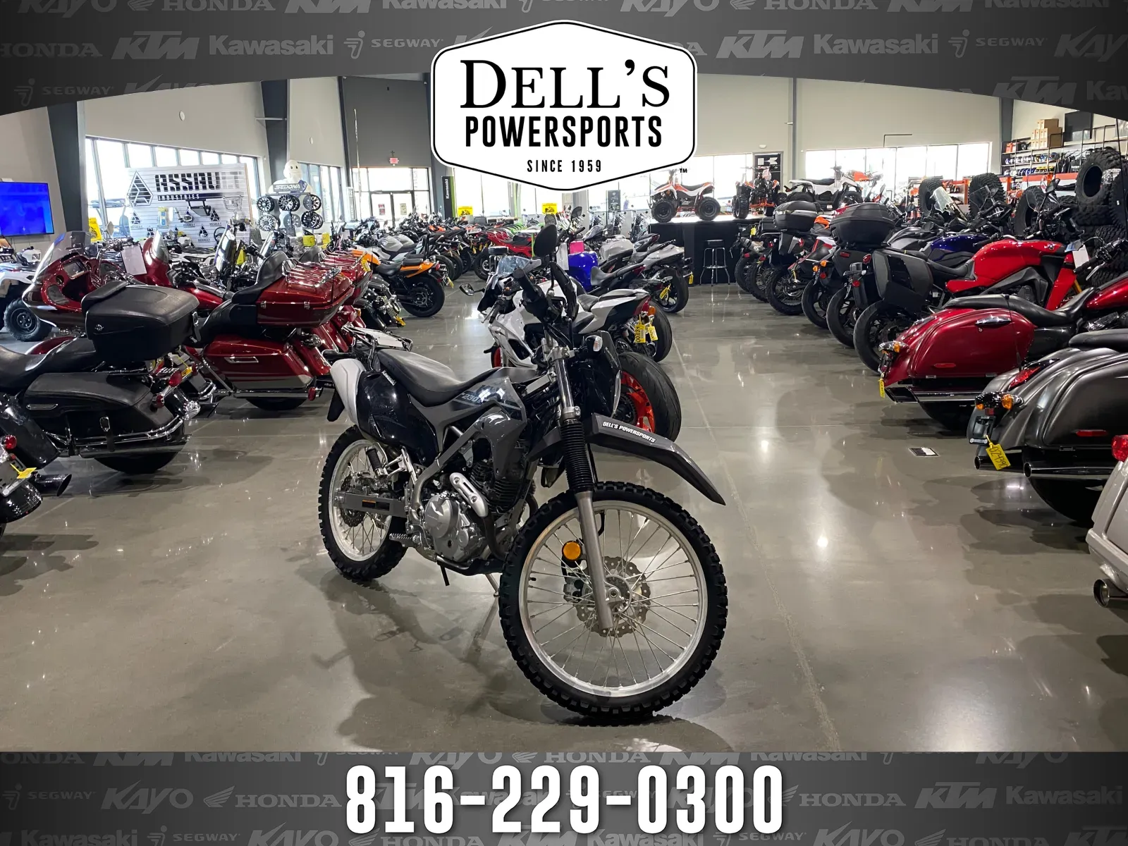 Gray 2023 Kawasaki KLX 230S for sale in Grain Valley, MO
