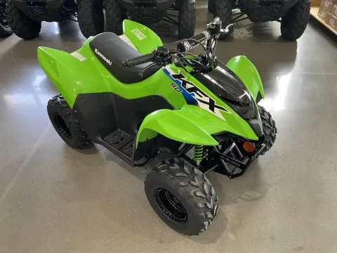 Photos of 2026 Kawasaki KFX 50 for sale in Grain Valley, MO at Dell's Powersports