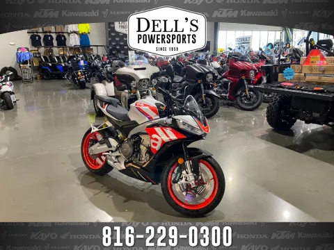 White 2024 Aprilia Tuono 660 Factory for sale in Grain Valley, MO