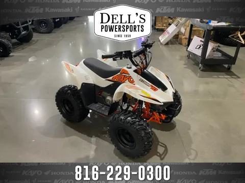 White 2025 Kayo Storm 70 for sale in Grain Valley, MO