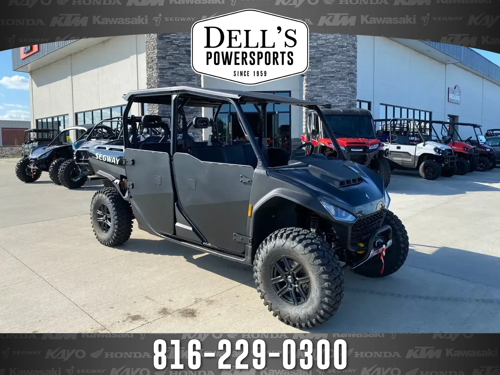 Black 2025 Segway Powersports UT10 Crew P for sale in Grain Valley, MO