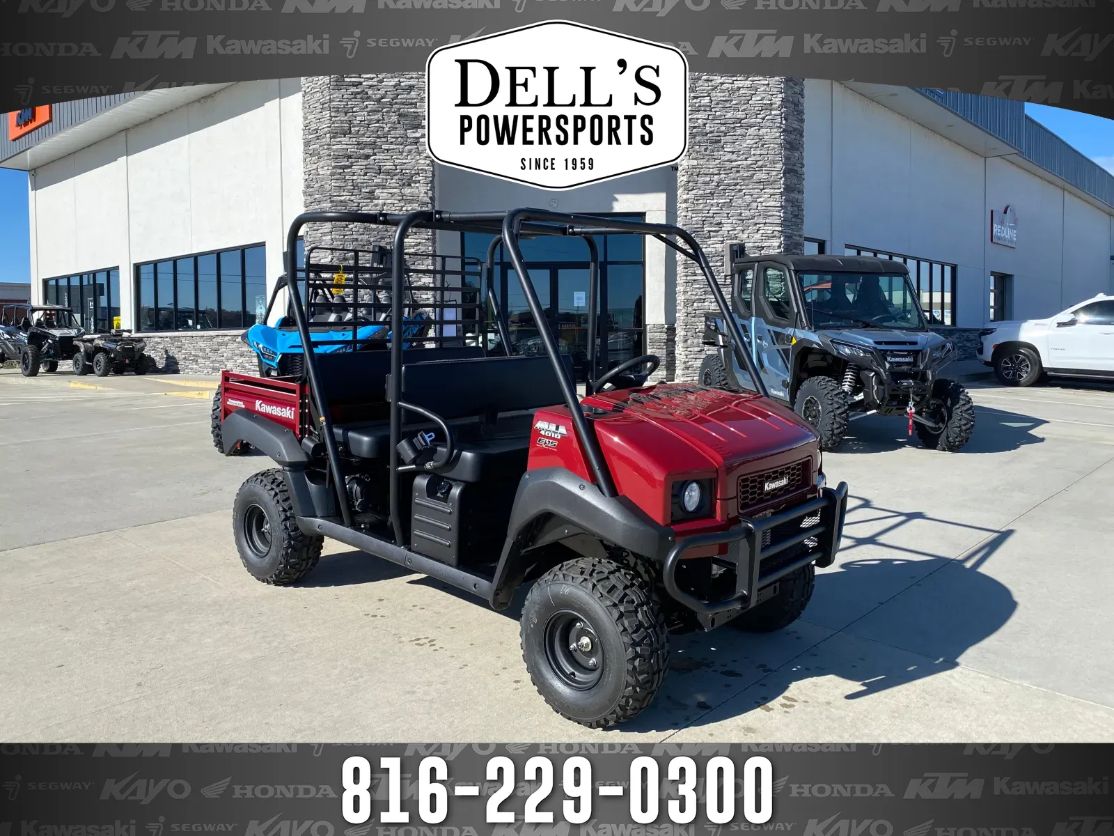 Red 2026 Kawasaki Mule 4010 Trans4x4 for sale in Grain Valley, MO