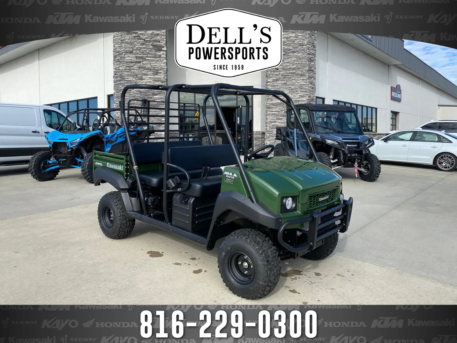 Green 2026 Kawasaki Mule 4010 Trans4x4 for sale in Grain Valley, MO