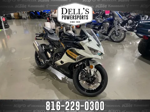 White 2026 Kawasaki Ninja ZX-4RR ABS for sale in Grain Valley, MO