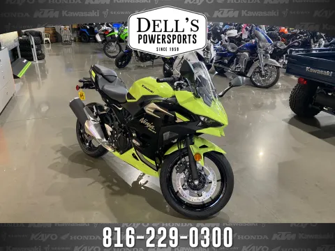Yellow 2026 Kawasaki Ninja 500 SE ABS for sale in Grain Valley, MO