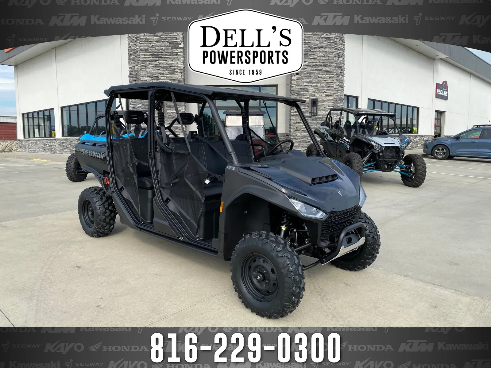 Black 2025 Segway Powersports UT10 Crew S for sale in Grain Valley, MO
