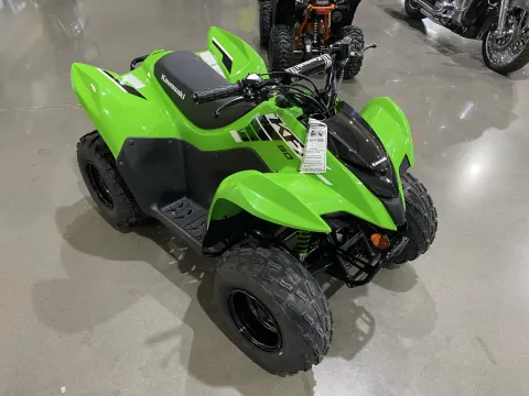 Photos of 2025 Kawasaki KFX 90 for sale in Grain Valley, MO at Dell's Powersports