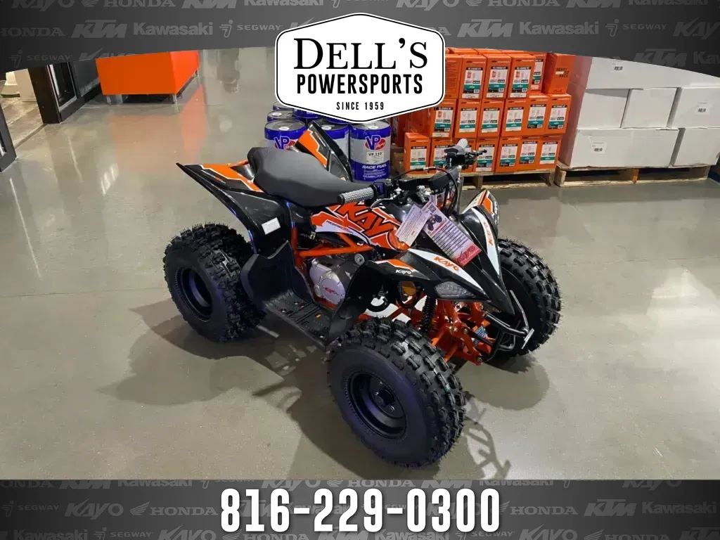 Black 2025 Kayo Predator 125 EFI for sale in Grain Valley, MO