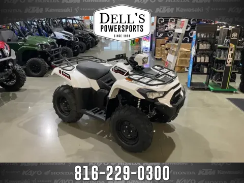 White 2025 Kawasaki Brute Force 450 4x4 for sale in Grain Valley, MO