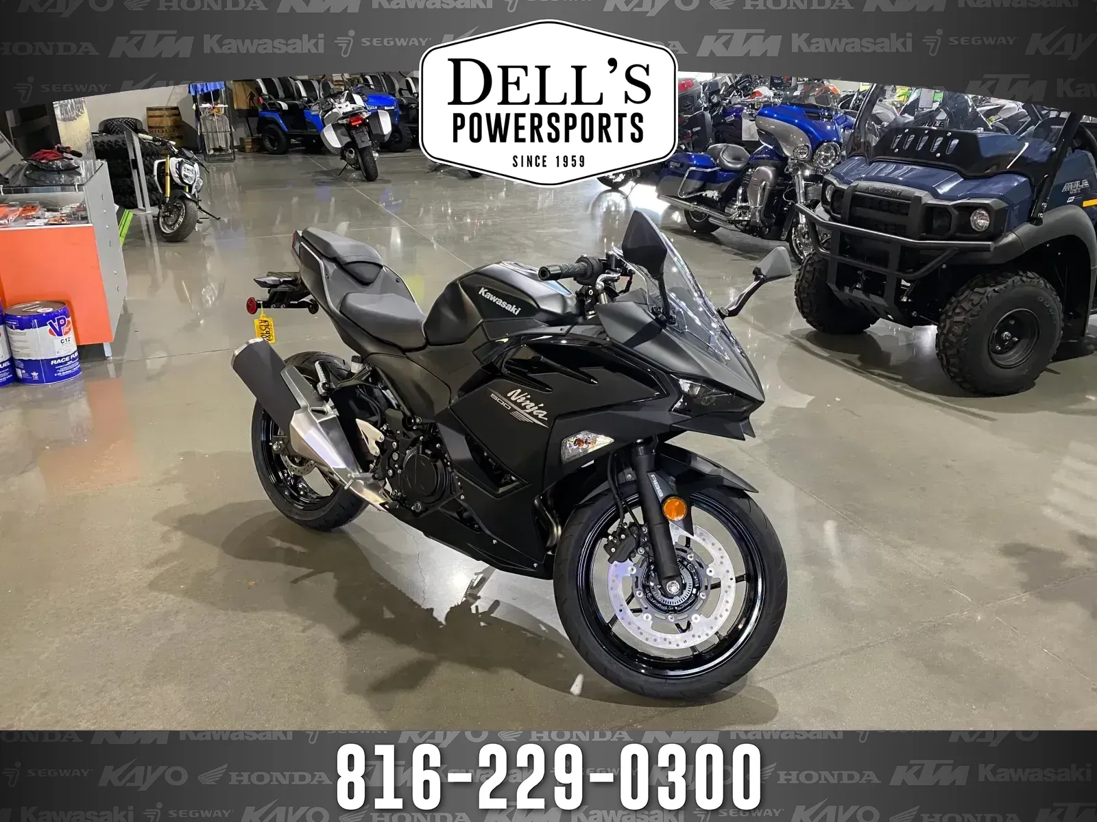Black 2026 Kawasaki Ninja 500 ABS for sale in Grain Valley, MO