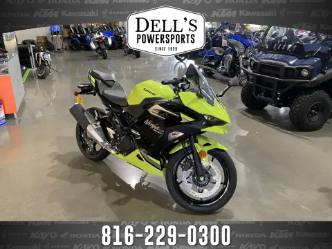 2025 Kawasaki Ninja 500 ABS for sale in Grain Valley, MO at Dell's