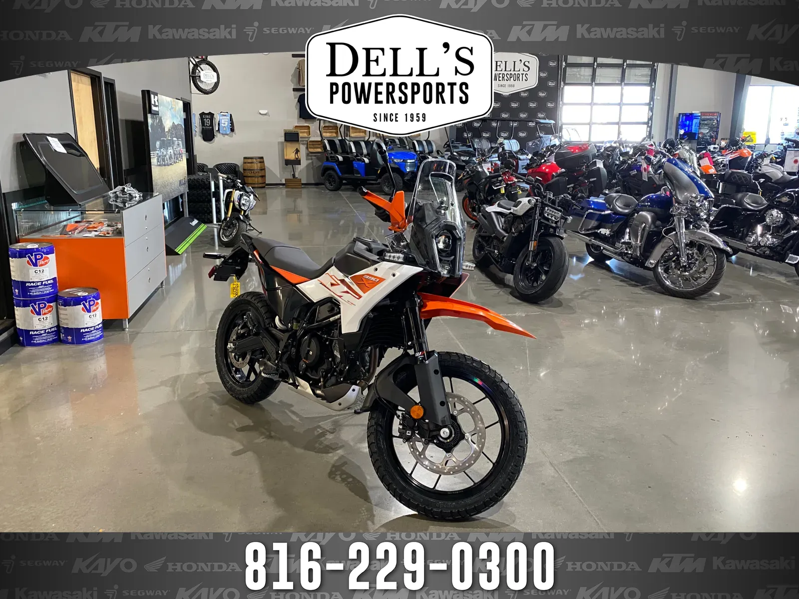 White 2025 KTM Adventure 390 X for sale in Grain Valley, MO
