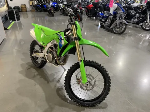 Photos of 2026 Kawasaki KX 450X for sale in Grain Valley, MO at Dell's Powersports